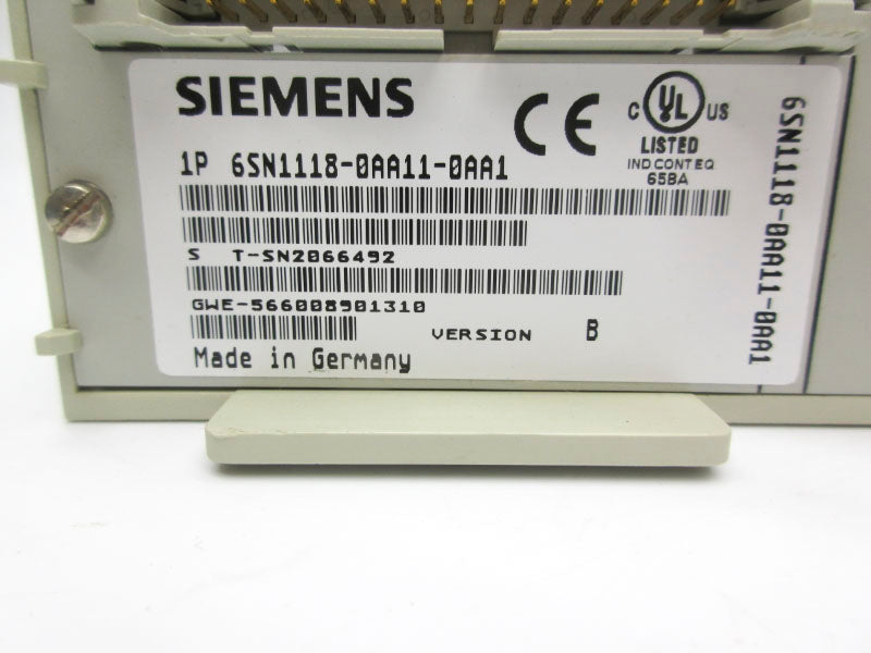 SIEMENS 6SN1118-0AA11-0AA1 NSNP