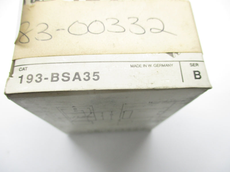 ALLEN BRADLEY 193-BSA35 SER. B 600V 0.24-0.40A (BK/YL) NSMP