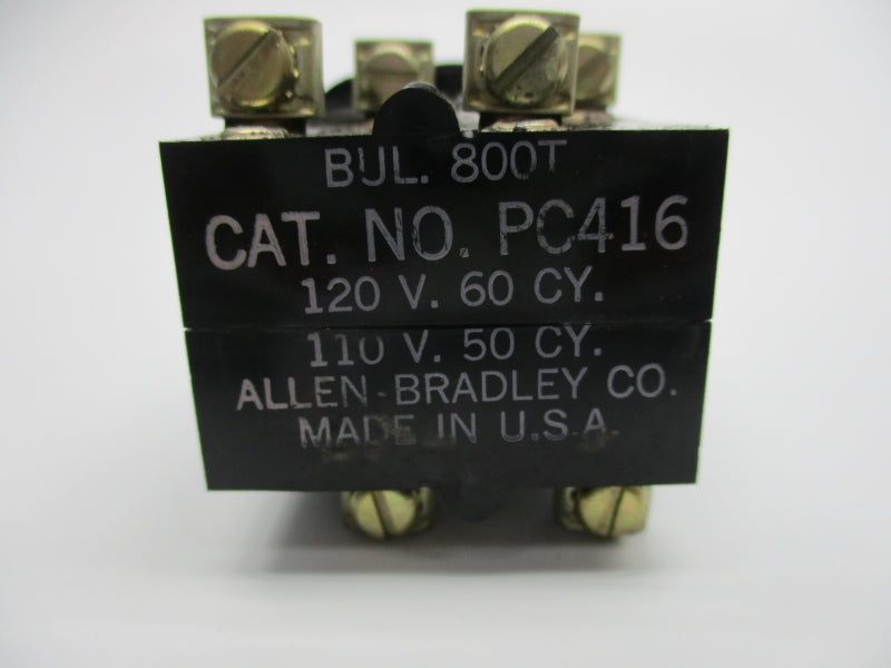 ALLEN BRADLEY 800T-PC416 110/120V (AS PICTURED) NSNP