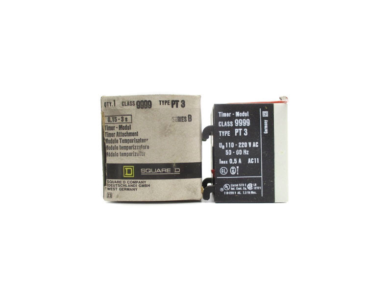 SQUARE D 9999PT3 SER. B 110-220VAC 0.15A 0.15-3S NSMP