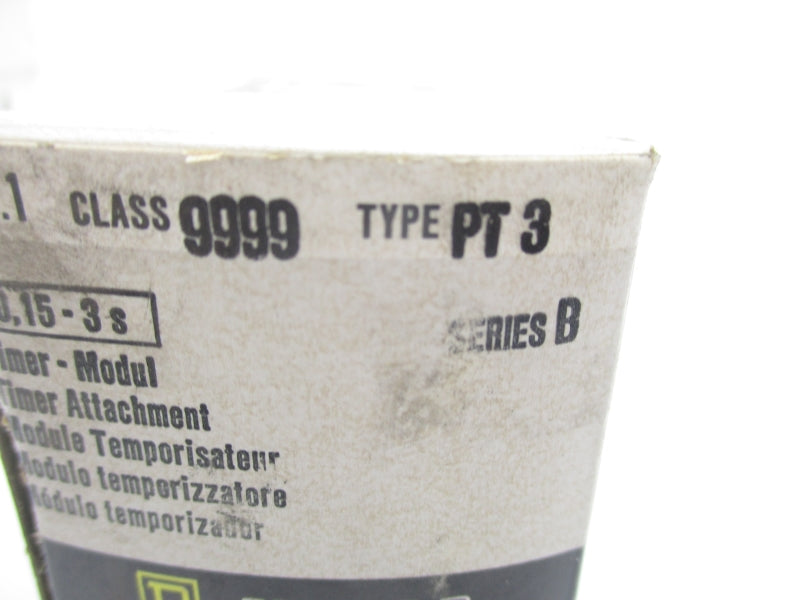 SQUARE D 9999PT3 SER. B 110-220VAC 0.15A 0.15-3S NSMP
