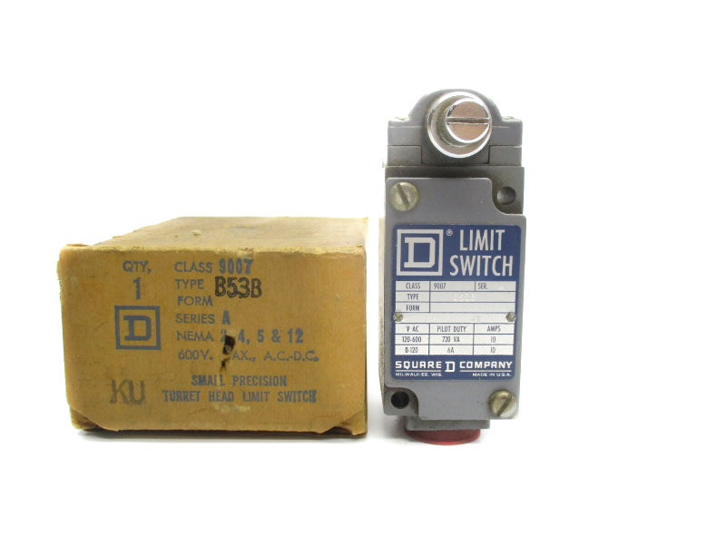 SQUARE D 9007B53B SER. A 120-600VAC 10A NSMP