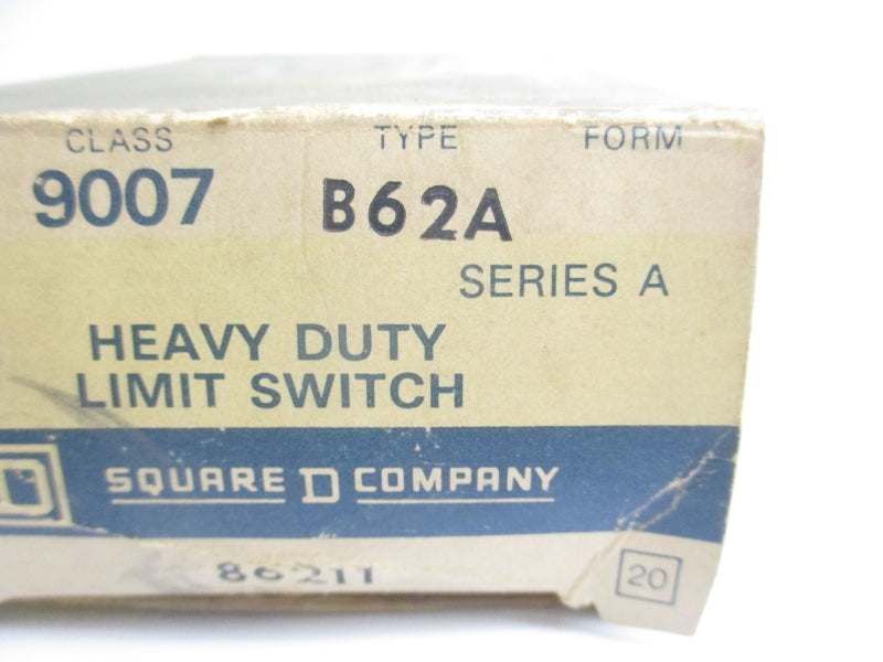 SQUARE D 9007B62A SER. A 120-600VAC 10A NSMP