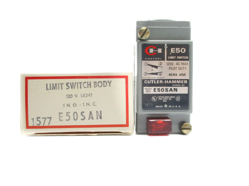 CUTLER HAMMER E50SAN SER. A1 120VAC NSMP