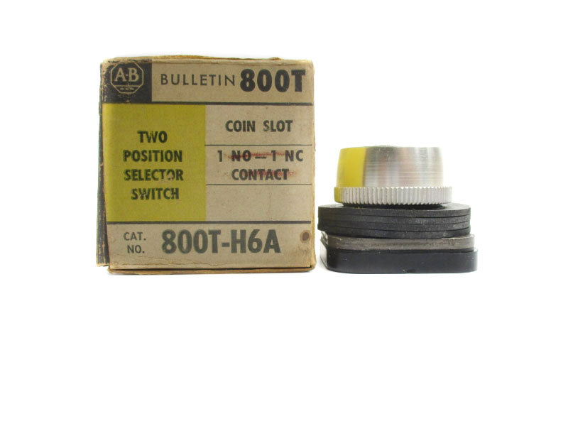 ALLEN BRADLEY 800T-H6A (BK/YL) NSMP