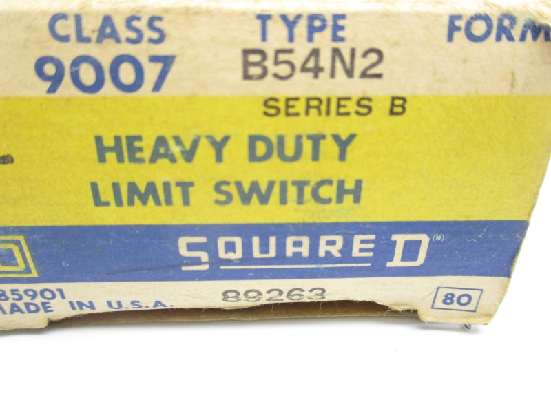 SQUARE D 9007B54N2 SER. B 480-600VAC 10A NSMP