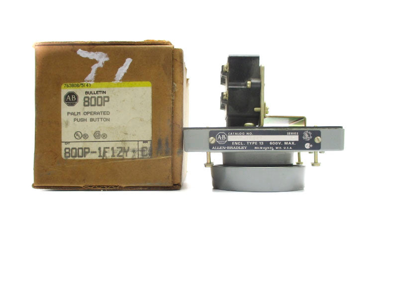 ALLEN BRADLEY 800P-1F1ZY SER. C 600V (BR/YL) NSMP
