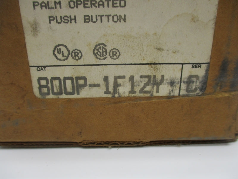 ALLEN BRADLEY 800P-1F1ZY SER. C 600V (BR/YL) NSMP