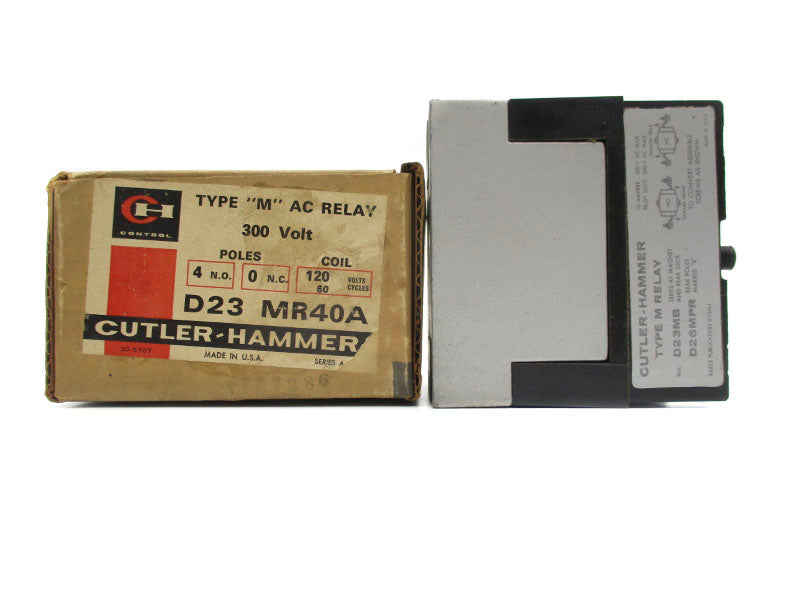 CUTLER HAMMER D23MR40A SER. A1 120V 10A NSMP