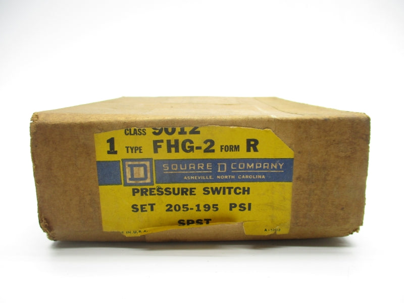 SQUARE D 9012FHG2 205-195PSI NSFS