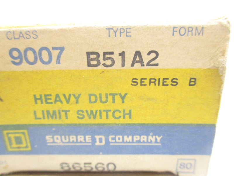 SQUARE D 9007B51A2 SER. B 120-600VAC 10A NSMP