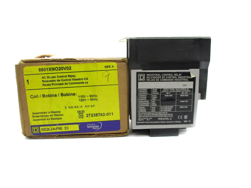 SQUARE D 8501XMO20V02 SER. A 110/120V NSMP