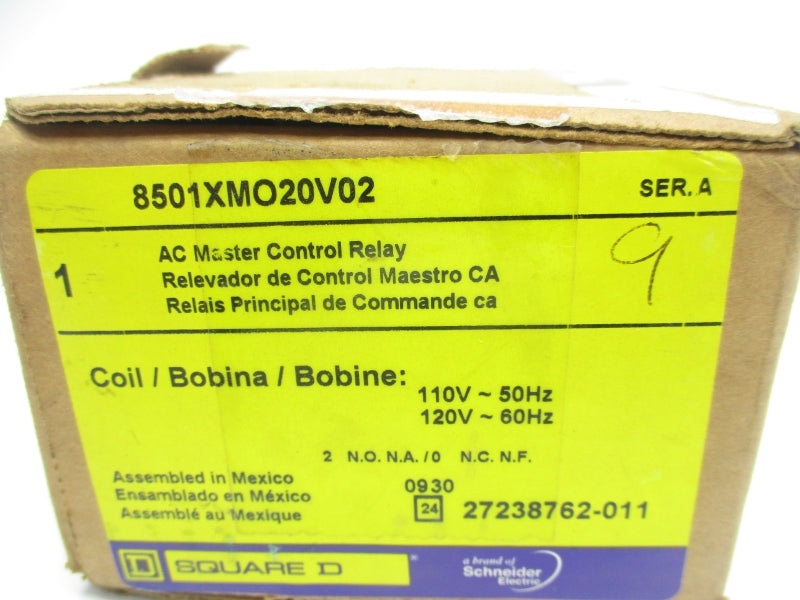 SQUARE D 8501XMO20V02 SER. A 110/120V NSMP
