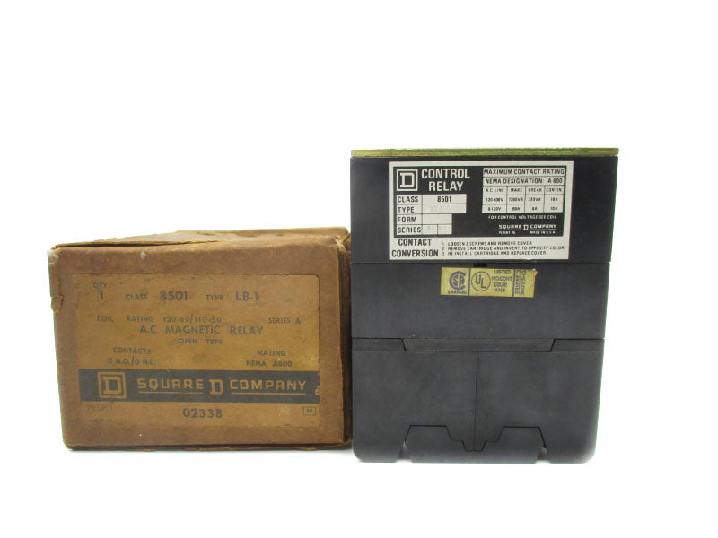 SQUARE D 8501LB1 SER. A 110/120V 60A NSMP