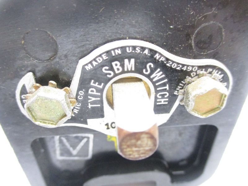 GENERAL ELECTRIC SBM10AR93 NSNP