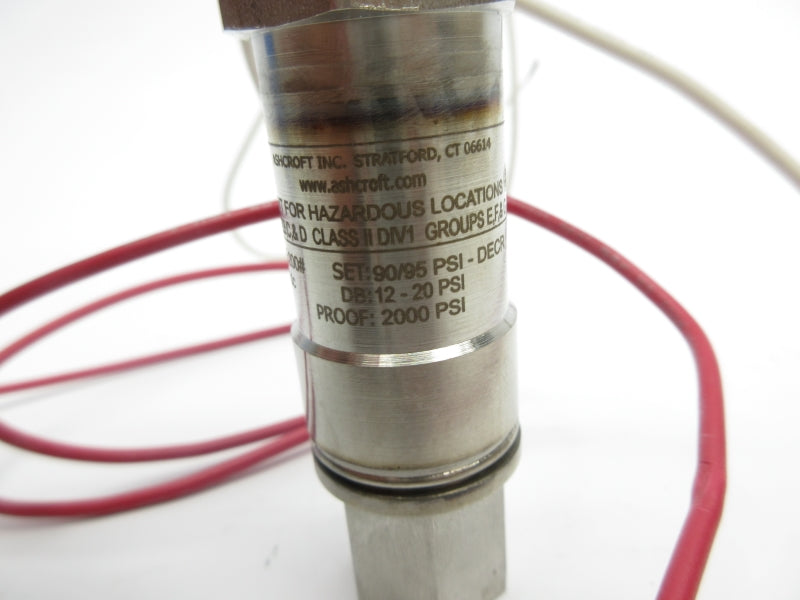 ASHCROFT APSN7DCS04 125/250VAC 5A 2000PSI NSNP