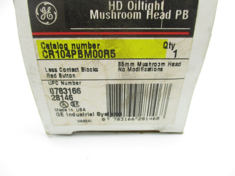 GENERAL ELECTRIC CR104PBM00R5 NSMP