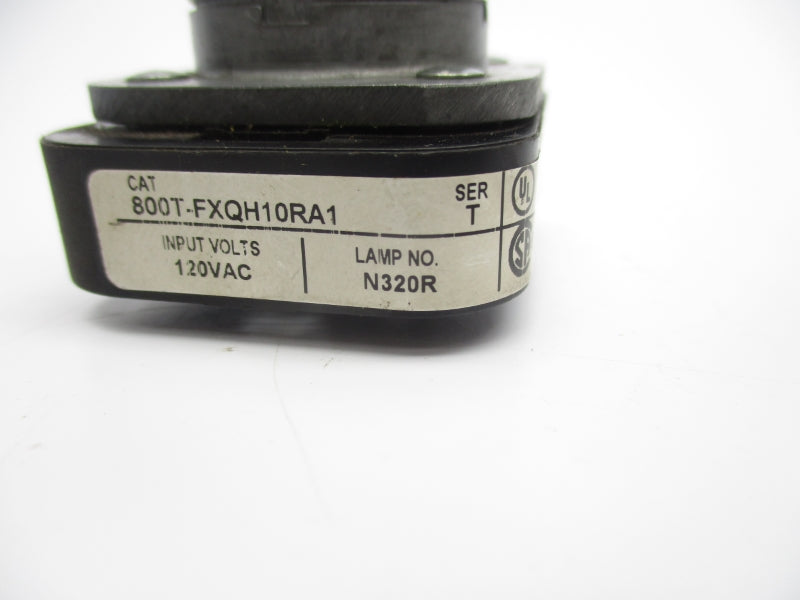 ALLEN BRADLEY 800T-FXQH10RA1 SER. T 120VAC NSNP
