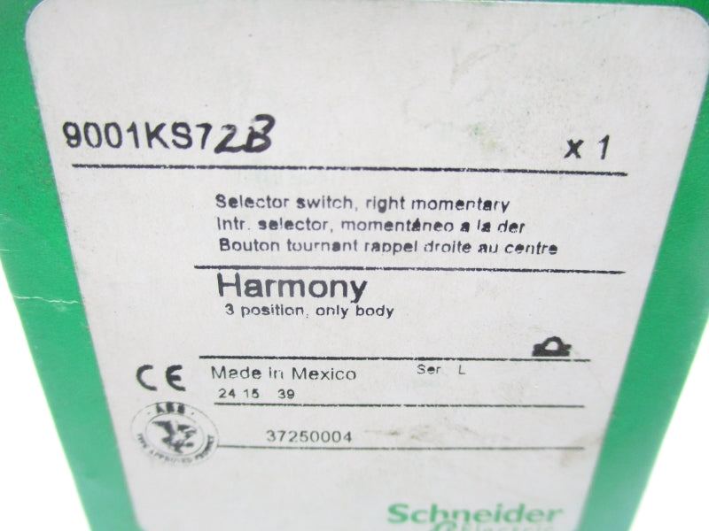 SCHNEIDER ELECTRIC 9001KS72B SER. L NSMP
