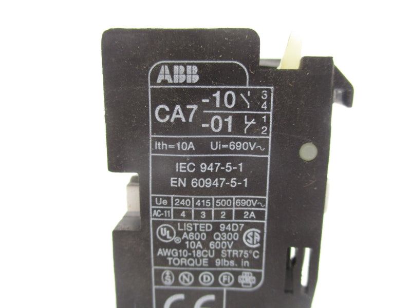 ABB CA7-01 600V 10A NSNP