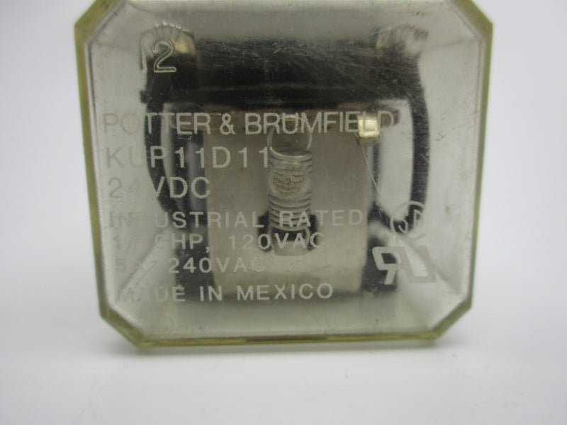 POTTER&BRUMFIELD KUP11D11 24VDC 5A UNMP