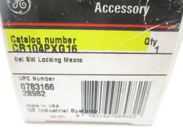 GENERAL ELECTRIC CR104PXG16 NSMP