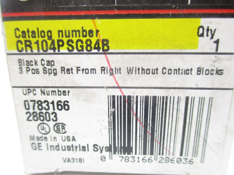 GENERAL ELECTRIC CR104PSG84B NSMP