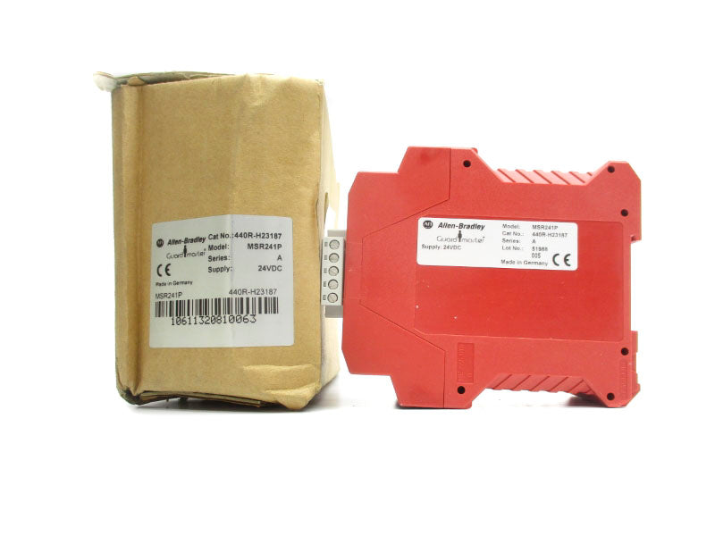 ALLEN BRADLEY 440R-H23187 SER. A 24VDC (BR/WH) NSMP