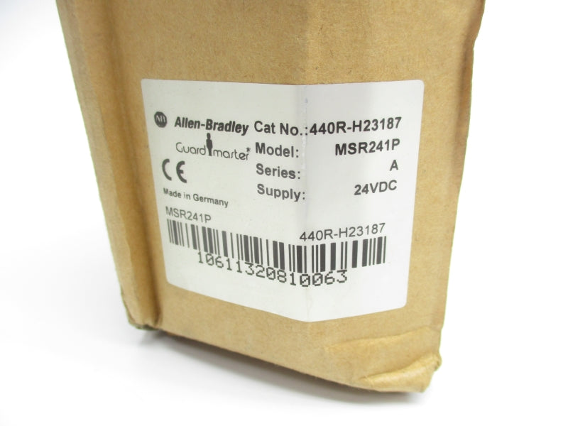 ALLEN BRADLEY 440R-H23187 SER. A 24VDC (BR/WH) NSMP