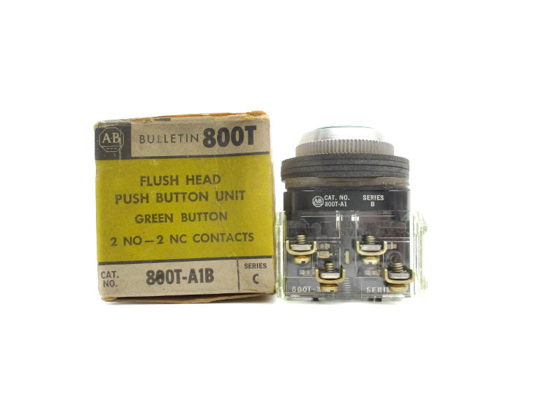 ALLEN BRADLEY 800T-A1B SER. C (BK/YL) NSMP