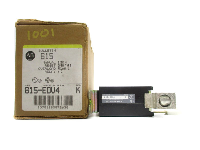 INDUSTRIAL SPARE PART 815-EOV4 SER. K 600VAC (BR/YL) NSMP