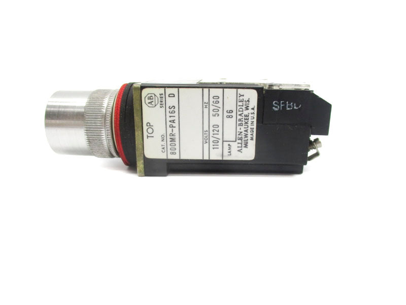 ALLEN BRADLEY 800MR- PA16S SER. D 110/120V NSNP