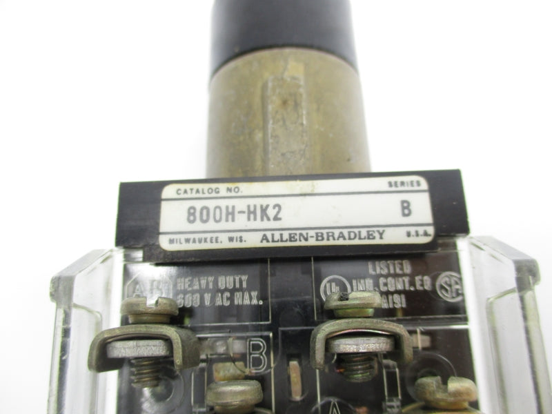 ALLEN BRADLEY 800H-HK2 SER. B NSNP