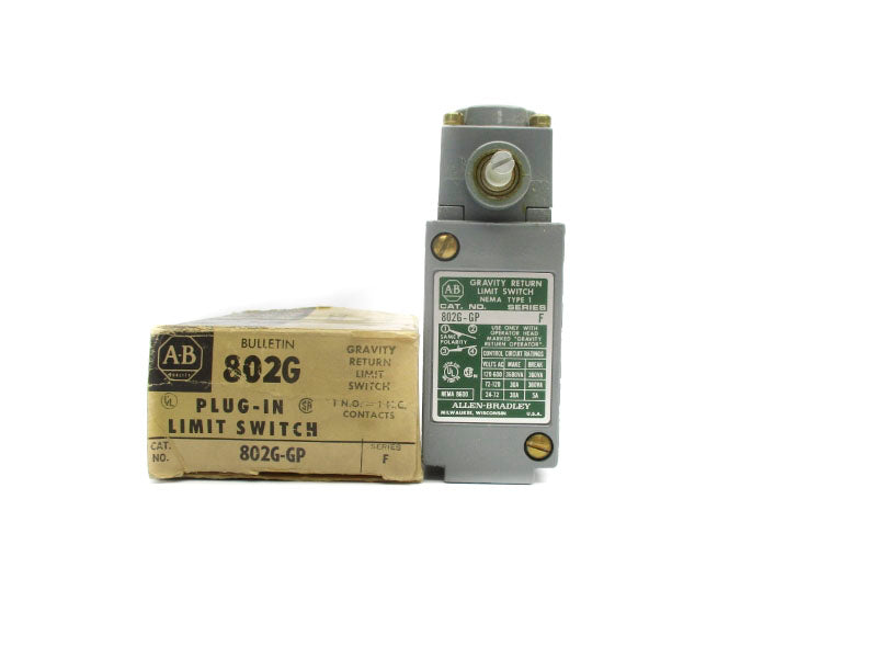 ALLEN BRADLEY 802G-GP SER. F 120-600VAC 30A (BK/YL) NSMP