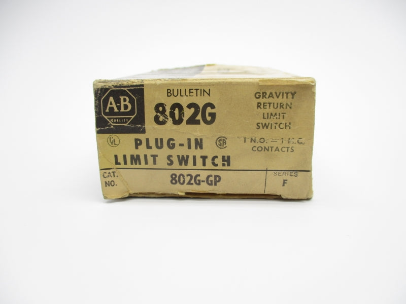 ALLEN BRADLEY 802G-GP SER. F 120-600VAC 30A (BK/YL) NSMP