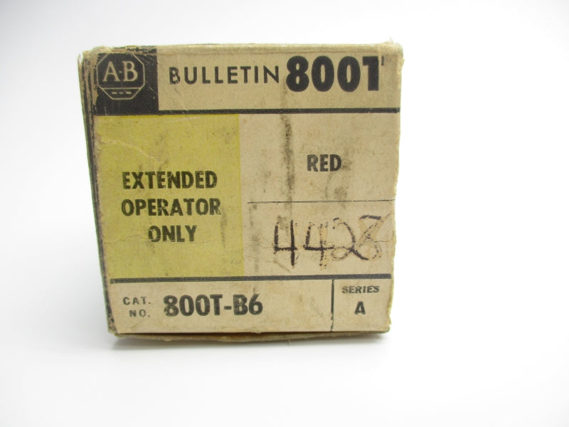 ALLEN BRADLEY 800T-B6 SER. A (BK/YL) NSMP