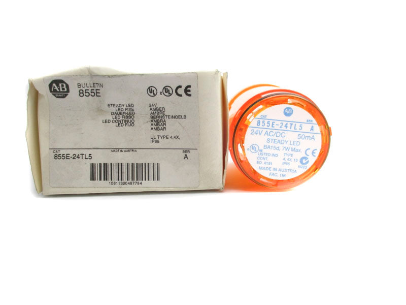 ALLEN BRADLEY 855E-24TL5 SER. A 24VAC/DC (WH) NSMP