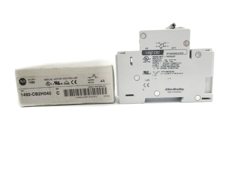 ALLEN BRADLEY 1492-CB2H040 SER. C 277VAC 4A (WH) NSMP