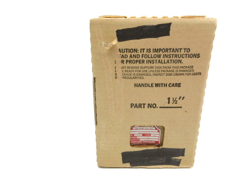 BS&B SAFETY SYSTEMS 98080315-1 150PSI 72"F 1-1/2" NSMP