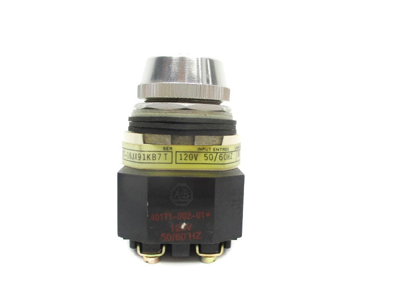 ALLEN BRADLEY 800T-16JX91KB7 SER. T 120V (AS PICTURED) NSNP