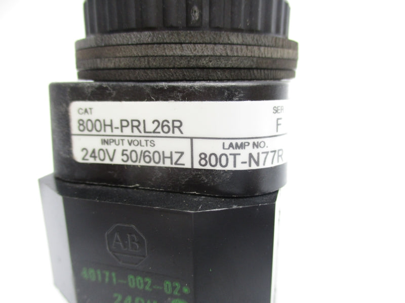 ALLEN BRADLEY 800H-PRL26R SER. F 240V NSNP