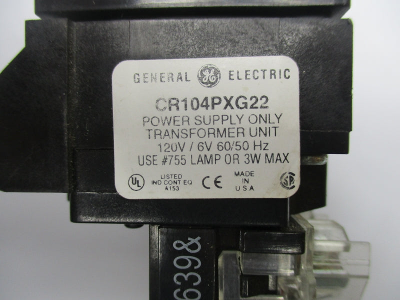 GENERAL ELECTRIC CR104PXG22 120V (NO BULB) UNMP
