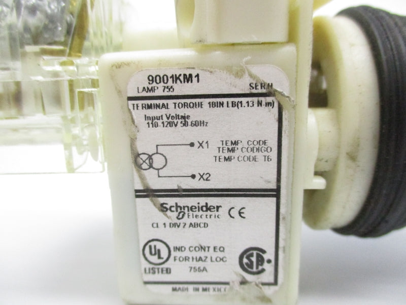 SCHNEIDER ELECTRIC 9001KM1G SER. H 110-120V (AS PICTURED1) NSNP