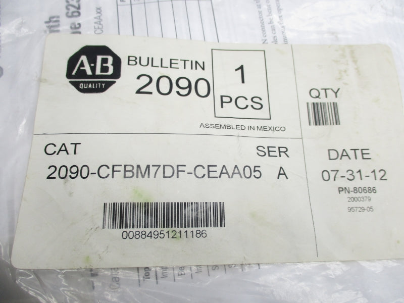 ALLEN BRADLEY 2090-CFBM7DF-CEAA05 SER. A NSMP