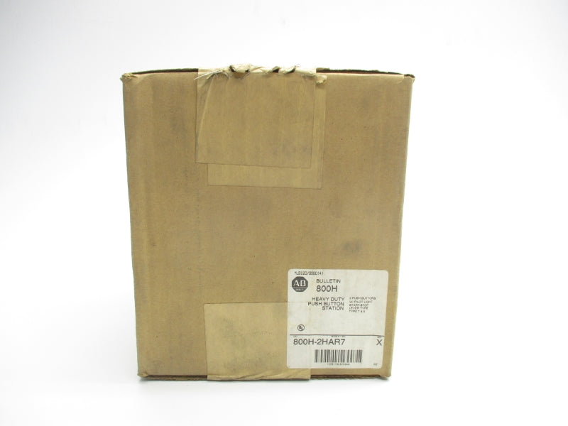 ALLEN BRADLEY 800H-2HAR7 SER. X (BR/WH) NSFS