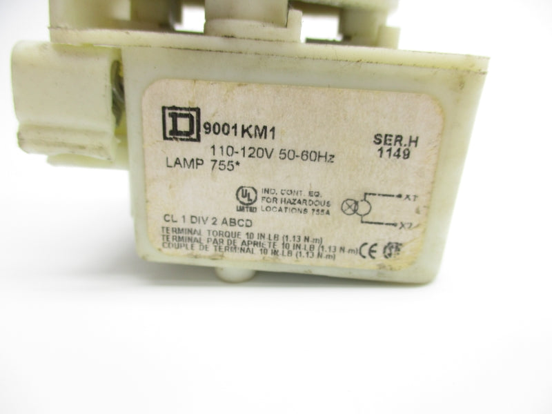 SQUARE D 9001KM1G SER. H 110-120V UNMP