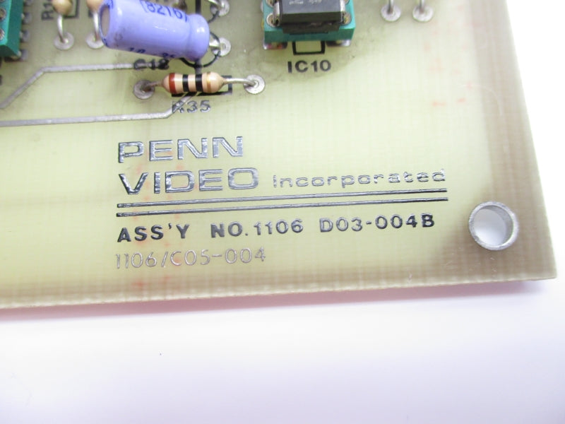 PENN VIDEO 1106-D03-004B NSNP