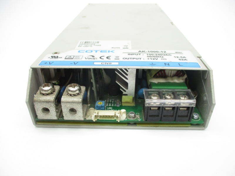 COTEK AK-1000-12 100-240VAC 12-5A NSNP