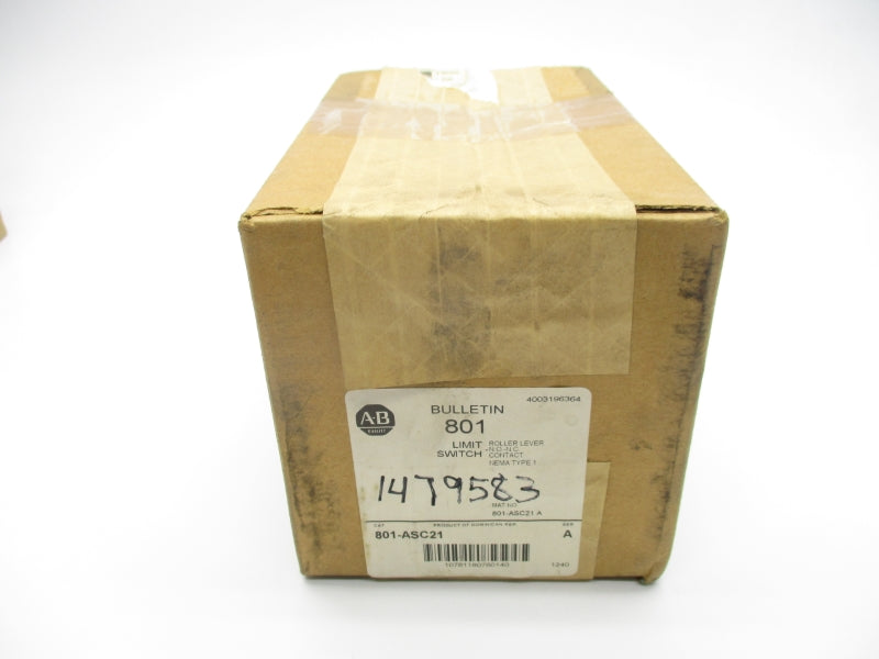 ALLEN BRADLEY 801-ASC21 SER. A (BR/WH) NSFS