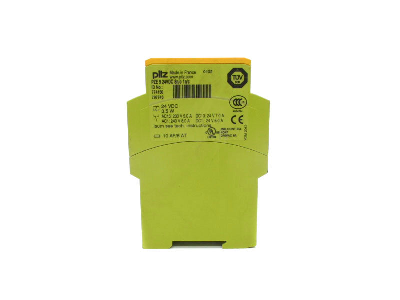 PILZ PZE924VDC8N/O1N/C 774150 24VDC 8A NSNP